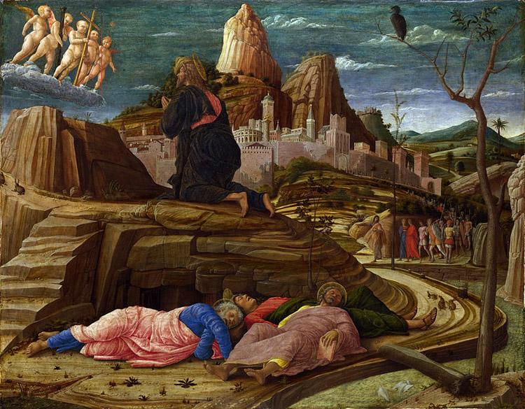 Andrea Mantegna Agony in the Garden (mk08) oil painting image